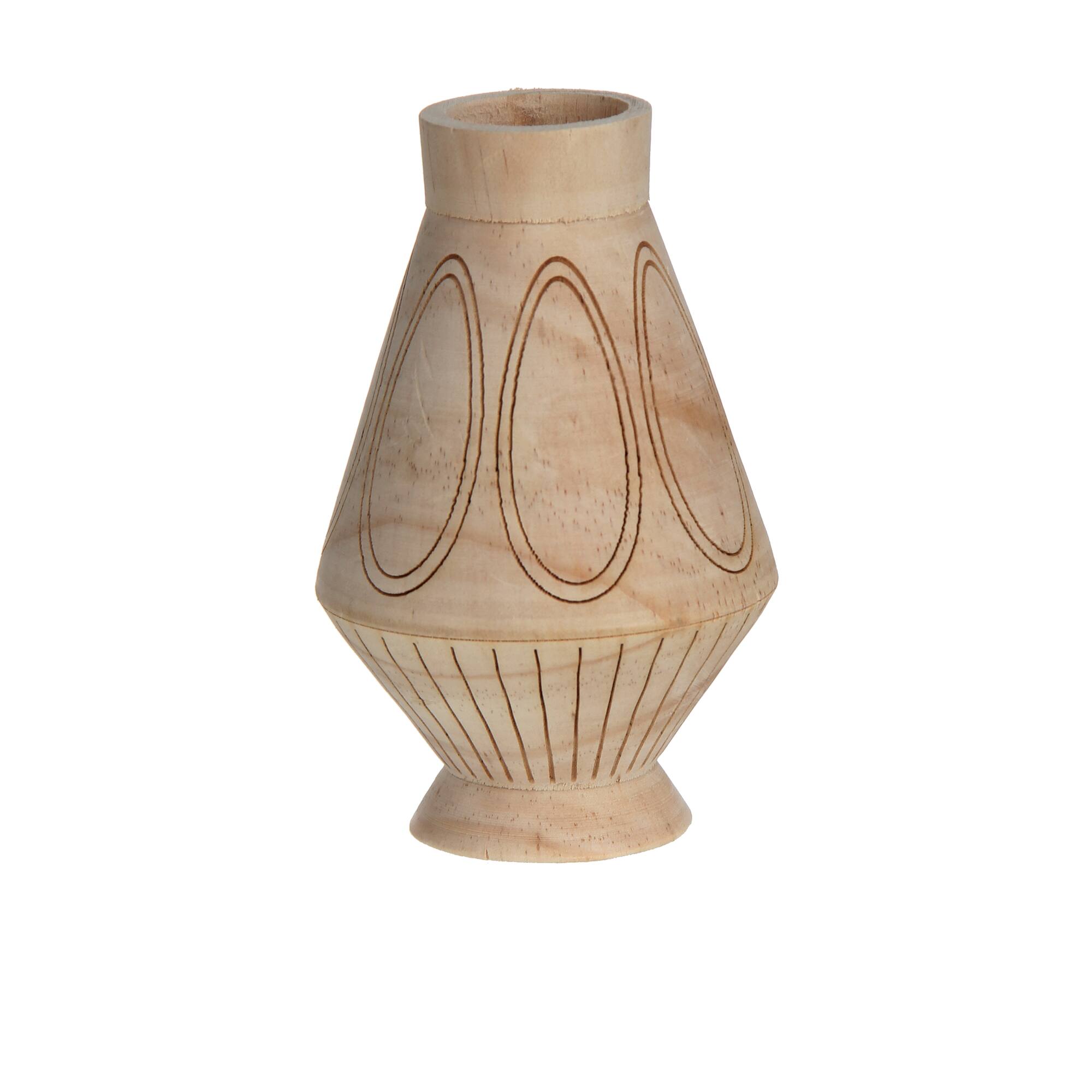 Jonathan Adler x Michaels 5" Geometric Lamp DIY Pinewood Vase